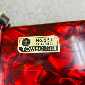 S001-H26-316 TOMBO AITO No,251 アコーディオン ケース付 楽器 鍵盤楽器の画像8