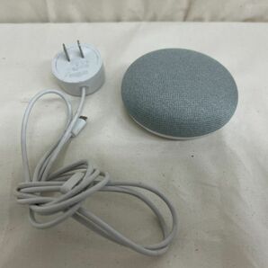 P413-H24-278 Google Home グーグルスピーカー 007-AF0153/D170057007 直径約9.5cm 通電確認済の画像1