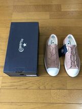 コンバース オールスター AS COUPE SUEDE OX　ピンク 24 新品_画像1