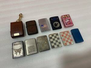 11/101☆Zippo　ジッポ　まとめ　Butterfly　WONDAなど　G 05/E 05/A 07/E 21/F IX/J 03/C 06/A 04など　写真追加有☆C1