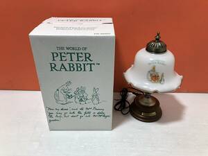 22/185☆PETER RABBIT　ピーターラビット　照明　ライト　卓上ライト　ランプシェード　保管品　箱有【写真追加あり】D2