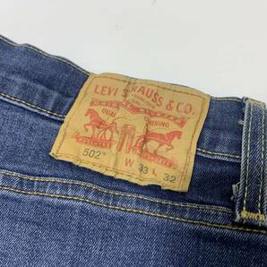 23/198☆Levis リーバイス 502 デニム ジーパン タグ付き W33/83ｃｍ PC9-29507-0053 写真追加あり☆A2の画像2