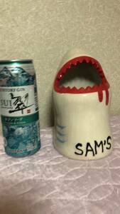 YK-5586 ※難あり 長期保管品 SAM'S サムズ サメ 鮫 置き物 オブジェ インテリア SAM'S サムズ 琉球 沖縄 RYUKYU island 陶器 2023.07