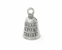 【ネコポスOK】 ガーディアンベル Black Lives Matter MADE IN USA ハーレー バイカー アメリカン バイク お守り 魔除け 交通安全_画像1