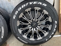 ロクサーニ　バトルシップ　17インチ6H-139.7 ET35 タイヤ付き　GOODYEAR　EAGLE#1 215/60R17 　２００系ハイエース　オマケ付き！　_画像2