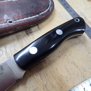 『J18Q』BARK RIVER KNIVES バークリバー Mini Tundra ミニタンドラ シースナイフ 1st prodction Runの画像6