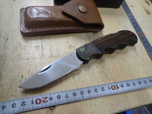 [J19A] defect have *GERBERga- bar Magnum folding Hunter knife Magnum Hunter 