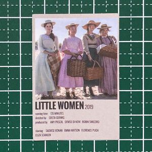 ステッカー 防水 おしゃれ 可愛い 映画　若草物語　Little Women