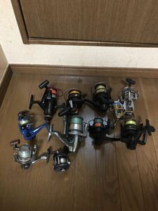 釣具 DAIWA ダイワ SHIMANO シマノ など　リール ジャンク品　11点　まとめ売り　⑤