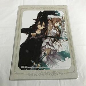 B19747 ◆未開封品 キリト アスナ ソードアート・オンライン SAO 台紙付きミニポスター