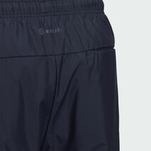 ★アディダス adidas 新品 メンズ 撥水 除湿 防風 軽量 トリコット 裏起毛 ウインド ロングパンツ 紺 Lサイズ [HP1378-L] 四 弐★QWER★_画像4