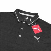 ●送料390円可能商品 プーマ PUMA GOLF ゴルフ 新品 メンズ 吸水速乾 トレーニング 半袖 ポロシャツ 黒 M [531744-01-M] 三 壱★QWER★_画像2