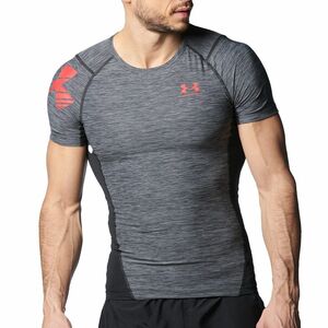 * стоимость доставки 390 иен возможность товар Under Armor UNDER ARMOUR HEATGEAR. пот скорость . короткий рукав компрессионный рубашка [13783510351N-M] три .*QWER*