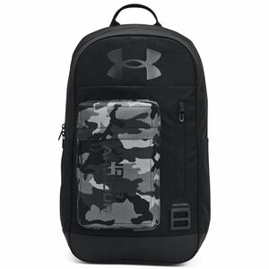 ★アンダーアーマー UNDERARMOUR UA 新品 撥水 PC収納 カモフラ 迷彩 リュックサック バックパック デイパック 黒[1362365-007]六★QWER★