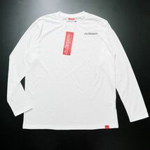 ●送料390円可能商品 カッパ KAPPA 新品 メンズ カジュアル シンプル 長袖 Tシャツ ロンT 白 XLサイズ [X0390XAC-N0B-LL] 一 三 参★QWER★_画像2