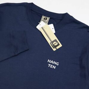 ★ハンテン HANGTEN 新品 メンズ 快適 カジュアル バックプリント 長袖 ロング Tシャツ ロンT XLサイズ [SN402-BL4-LL] 一 三 参★QWERの画像2