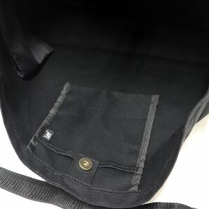 ★リー Lee 新品 長さ調整可能 ななめ掛け シンプル コットン ショルダー バッグ 鞄 かばん BAG 黒 ブラック [0421458-BK]一 六★QWER★の画像3