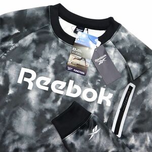 * Reebok REEBOK new goods men's reverse side nappy warm functionality eminent sweatshirt jacket pocket attaching black camouflage M[X6360RR-N9-M] two .*QWER