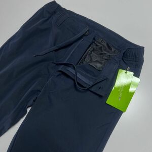 *HK WORKS LONDON Golf GOLF new goods men's spring summer autumn for UV long pants slacks navy blue L size [TMKIT2C52-NVY-L] one four .*QWER*