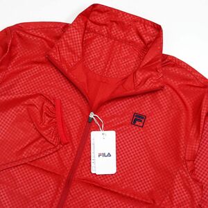 ●送料390円可能商品 フィラ ゴルフ FILA GOLF 新品 メンズ ポケッタブル ジャケット Lサイズ [780231G-RD-L] 一 二 弐★QWER QQAA-18