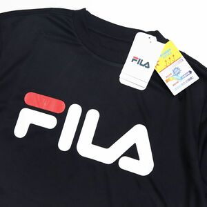 * стоимость доставки 390 иен возможность товар filler FILA новый товар стандартный мужской COOL охлаждающий UVCUT спорт короткий рукав футболка чёрный L размер [412359-BK-L] один три .*QWER