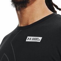 ●送料390円可能商品 アンダーアーマー UNDER ARMOUR UA 新品 メンズ 吸汗速乾 半袖 Tシャツ 黒 Mサイズ [13789010011N-M]三 壱★QWER_画像3