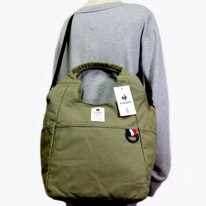 * Le Coq le coq sportif new goods pocket fully 2WAY sweat shoulder bag tote bag bag BAG [36207-021] one six *QWER#