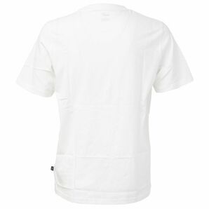 ●送料390円可能商品 プーマ PUMA 新品 メンズ ロゴ入り グラフィック コットン 半袖 Tシャツ 白 Mサイズ [678472-02-M] 三 壱★QWER★の画像2