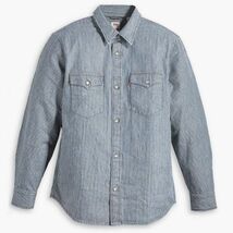 ★リーバイス Levis 新品 メンズ リラックスフィット ストライプ 長袖 ウエスタン シャツ XLサイズ [A1919-0030-JXL] 一 二 参★QWER★_画像2