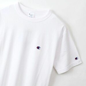 ●送料390円可能商品 チャンピオン Champion 新品 メンズ ロゴ入り コットン素材 半袖 Tシャツ 白 [C3P300-010] 三 零★QWER★の画像2