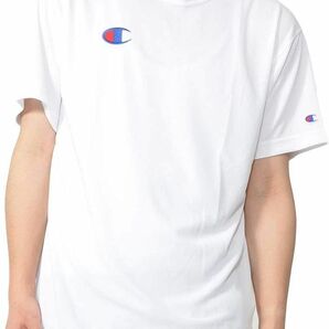 ●送料390円可能商品 チャンピオン Champion 新品 メンズ ロゴ入り COOL 抗菌防臭機能 半袖 Tシャツ 白 M[C3PS390-010-M] 三 壱★QWER★の画像1