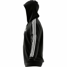 ★アディダス ADIDAS 新品 メンズ エM ESS 3ストライプス フルジップ スウェットパーカー ジャケット 黒[GK9032-L] 二 弐★QWER_画像5