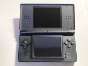 【ジャンク品】 ニンテンドーDSハード ニンテンドーDS Lite本体 クリムゾン・ブラック 本体単品 Lボタン不動