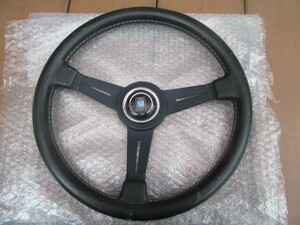 NARDI Nardi Classic 36 pie black leather steering gear 