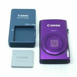 660a ややジャンク? Canon キャノン キヤノン コンパクトデジタルカメラ IXY 600F パープル バッテリー 充電器