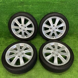 3kurudepa=507　ムーヴ 　L175S　ホイール ホイル アルミ　16x4.5J ４穴 タイヤ付　165/50R16 [ZNo:05001500]