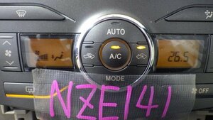 akurudepa H18年 カローラ アクシオ DBA-NZE141 エアコン スイッチ パネル コントロール 55900-12A70