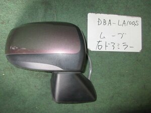 9kurudepa H24年 ムーヴ DBA-LA100S 右 ドア ミラー サイド 87910-B2B80 ブラウン T26 [ZNo:06000411]