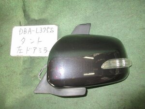 9kurudepa H21年 タント DBA-L375S 左 ドア ミラー サイド 87940-B2A50 黒 X06 [ZNo:05004926]