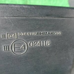 6kurudepa H25年 EKワゴン DBA-B11W 左 ドア ミラー サイド 7632B47XA 黒パール X42 [ZNo:06001253] 8668の画像5