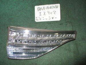 9kurudepa H18年 エスティマ DAA-AHR20W 前期 フィニッシャー パネル テール レンズ 81590-28240 [ZNo:02002835]