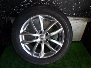 akurudepa スカイライン DBA-NV36 タイヤ ホイール １本 ブリジストン 225/55R17 純正 アルミ ５穴 P=114.3