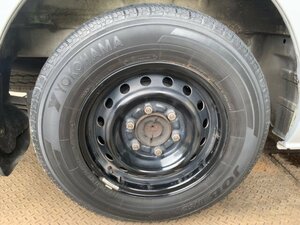 5kurudepa ハイエース KR-KDH200V タイヤ ホイール １本 ヨコハマ 195/80R15 純正 ６穴 P=139.7 スーパーGL 200系 TRH200 32820