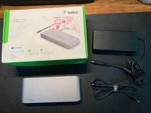 Belkin ベルキン Thunderbolt3 ドッキングステーションDock 中古品　MacBook 等に