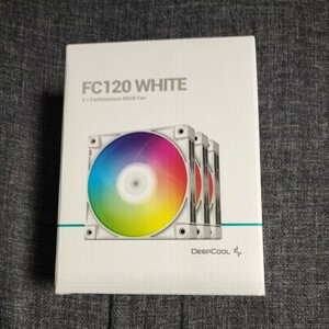 DEEPCOOL FC120-WHITE ARGB ホワイト ディープクール 冷却ファン 未使用