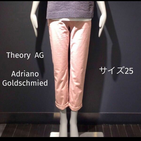 Theory × AG Adriano Goldschmied カラーチノパン セオリー エージーアドリアーノゴールドシュミット