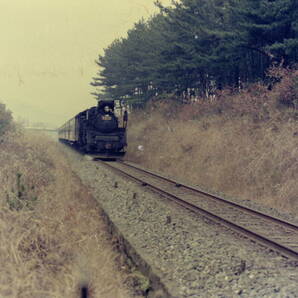(B23)928 写真 古写真 鉄道 鉄道写真 播但線 蒸気機関車 C57156 C5794 他 昭和45年12月11日 溝口 - 福崎 フィルム ネガ まとめて 31コマ の画像7