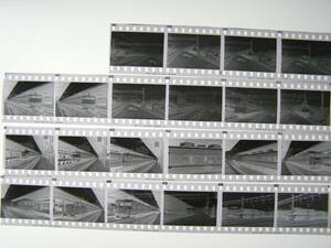 (B23)777 写真 古写真 鉄道 鉄道写真 しおじ 雷鳥 比叡 DD13200 立山 しらさぎ ロキ552 他 1968年12月フィルム ネガ まとめて 22コマ 