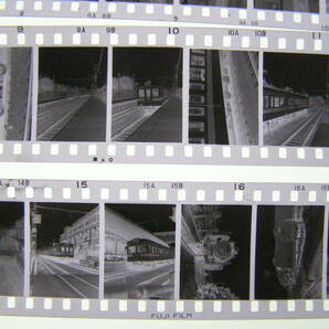 (B23)782 写真 古写真 鉄道 鉄道写真 蒸気機関車 D51516 D51723 ED75746 新宿行 他 フィルム ハーフサイズ ネガ まとめて 40コマ の画像4