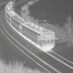 (B23)807 写真 古写真 鉄道 鉄道写真 おおぞら おおとり 北斗 他 昭和51年2月29日 北海道 大沼 フィルム ネガ 6×6㎝ まとめて 12コマ の画像10